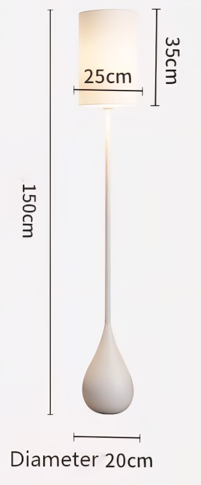 Lampadaire Bouteille