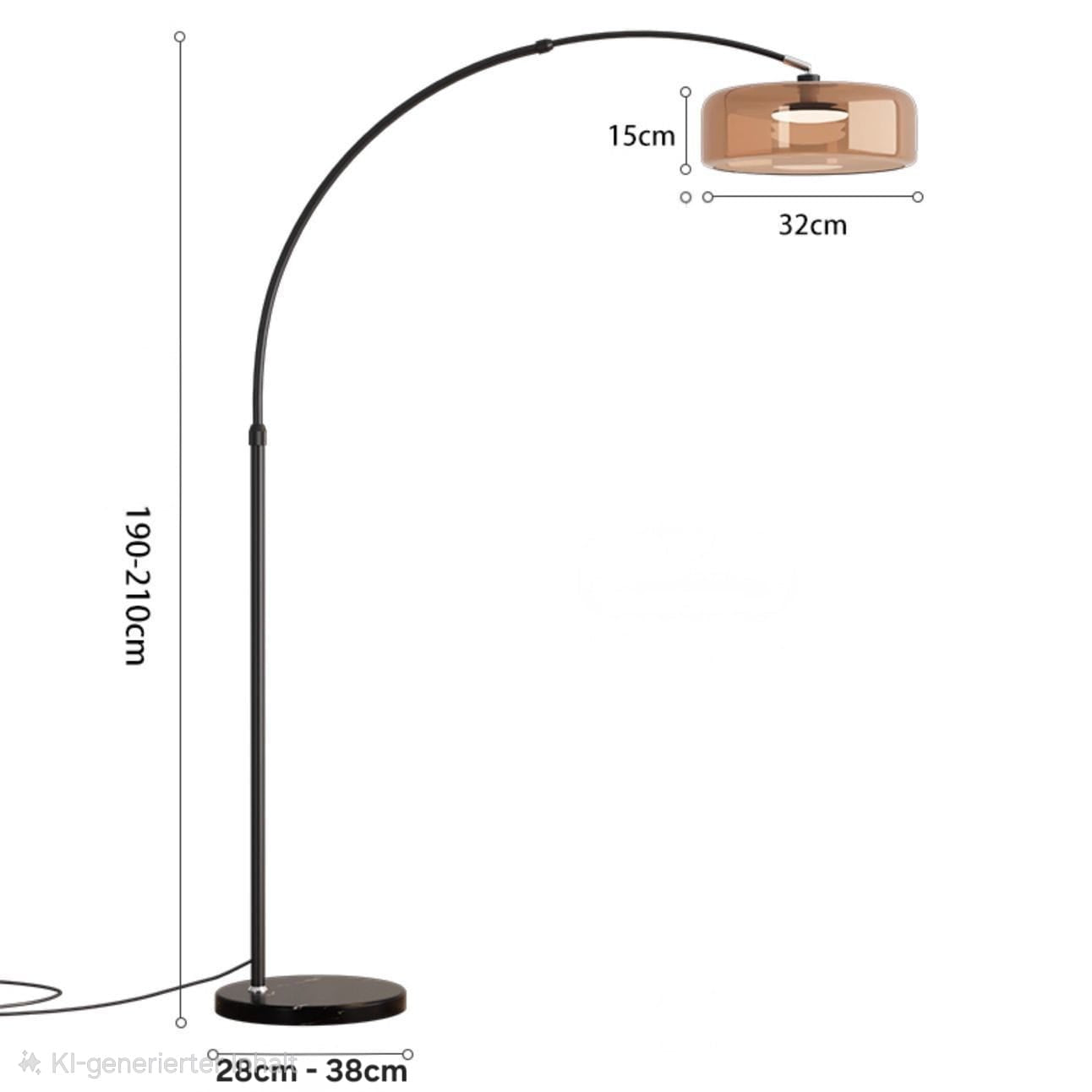 Lampadaire Arc Milano