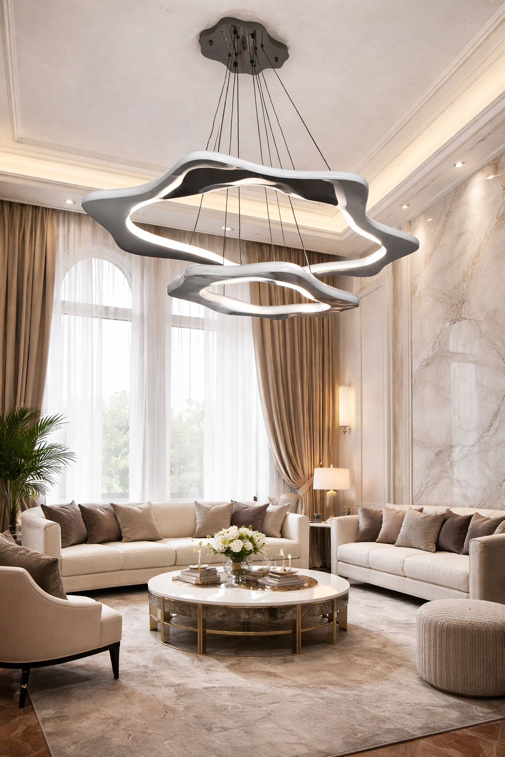 Lustre Aura Nuvola Duo