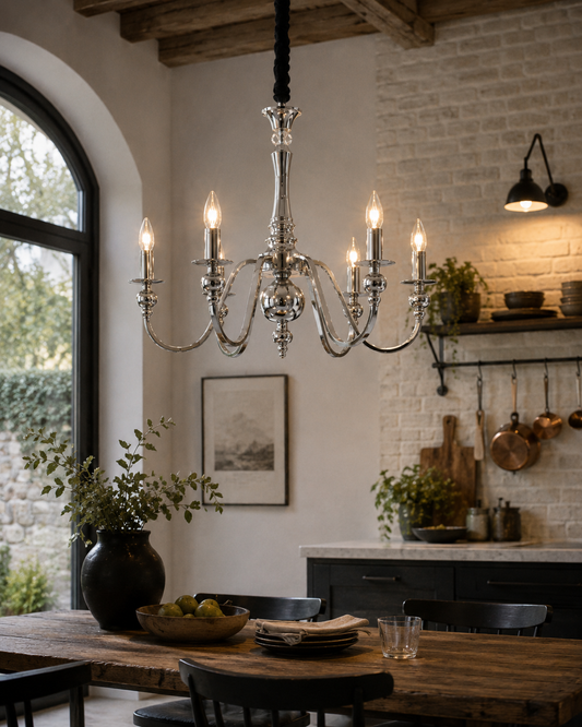 Lustre Élégance Chrome