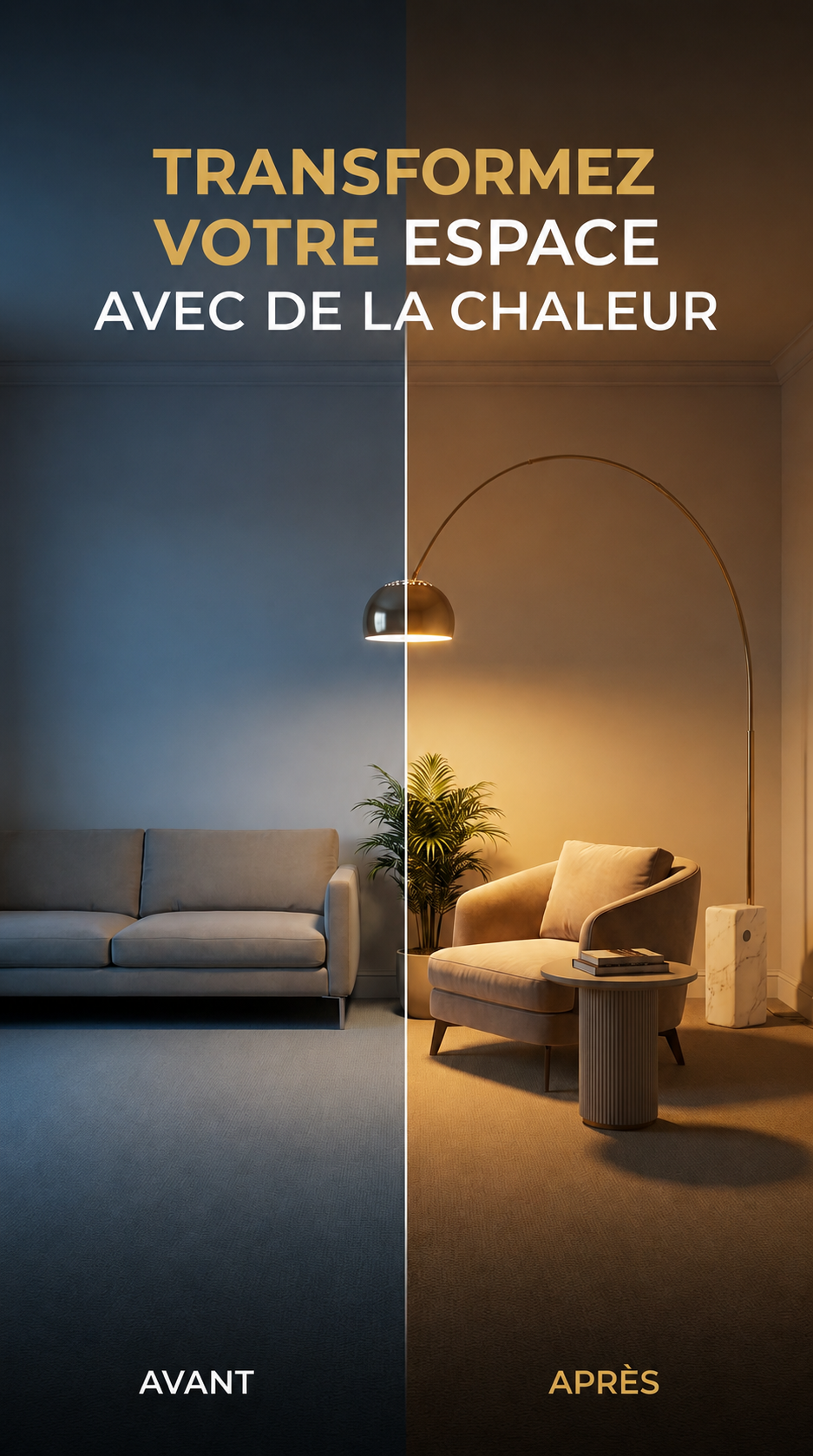 Lampadaire Élégance