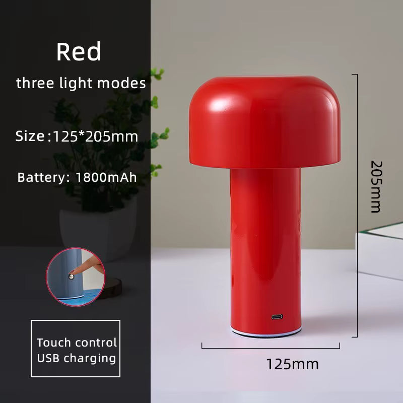 Lampe rechargeable champignon