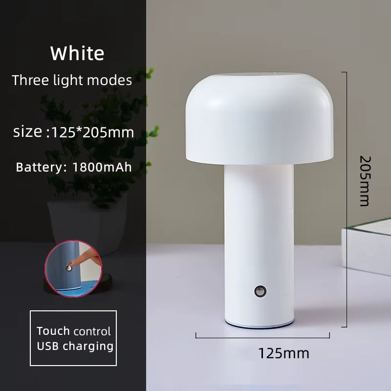 Lampe rechargeable champignon