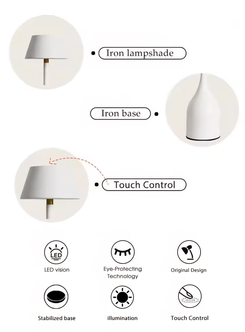 Lampe rechargeable Glowia